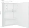 vidaXL Specchio LED per bagno Bianco lucido 50x13x70 cm Anteprima dell’immagine prodotto 8