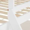 Homestyle4u dětská postel patrová postel 90x200 a 140x200 s Náhled obrázku produktu 8