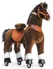PonyCycle Klassisch Modell U Schokoladenpferd Reitspielzeug Produktbild-Vorschau 1