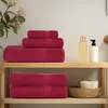 vidaXL 12-tlg. Handtuch-Set FROGN Bordeaux 360 g/m² Produktbild-Vorschau 2