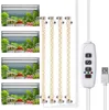A product image showcasing multiple plant grow lights and a controller, with smaller inset images of plants under grow lights. Produktbild-Vorschau