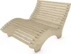 Holzliege Wellenliege Waldsofa Relaxliege Gartenliege Produktbild-Vorschau 4