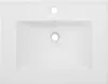 A top-down view of a white ceramic sink basin with two holes. Náhled obrázku produktu