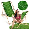 Holz Liegestuhl klappbar „Bamboo“ – Gartenstuhl Relaxstuhl Sonnenliege Balkon Terrasse Naturdesign Produktbild-Vorschau