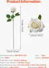 VEVOR Künstliche Rosenblüten, 120 Stück Kunstblumen, weiß, Produktbild-Vorschau 7