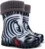 Gumáky / čižmy Demar zateplené Twister Lux Print S zebra Náhľad obrázku produktu 1