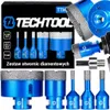 Otwornice diamentowe Techtool M14 zestaw 5 sztuk 6-68mm Podgląd zdjęcia produktu 1