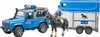 Bruder 02588 - Policejní vozidlo Land Rover Defender, kůň a Náhled obrázku produktu 1