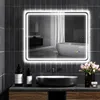 Specchio da bagno a LED HOMCOM, pannello antiappannamento, Anteprima dell’immagine prodotto 2