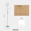 Auronic Stehlampe - Standleuchte Industriell - 181cm - LED Produktbild-Vorschau 3