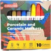 colozoo Porzellanstifte Spülmaschinenfest | 10 leuchtende Produktbild-Vorschau 2