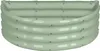 Halbrundes Hochbeet aus verzinktem Stahl – 90 cm x 45 cm – Produktbild-Vorschau 1