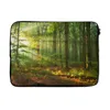 MuchoWow® Laptop Hülle 14 ZollSonne - Wald - Bäume - Natur Produktbild-Vorschau 1