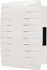 A white door bell unit is shown from a side angle against a white background. Náhled obrázku produktu