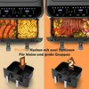 Heißluftfritteuse 10L | Air Fryer XXL Variabel für Einzel Produktbild-Vorschau 7