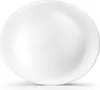 A white plate on a white background. Produktbild-Vorschau