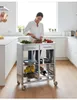 DON HIERRO - Carrello da cucina grande, molto elegante e Anteprima dell’immagine prodotto 2