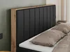 MKS MEBLE Boxspringbett 200x200 mit Bettkasten Eiche, Produktbild-Vorschau 2