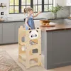 Lernturm Lernstuhl mit Kreidetafel 2 in 1 Küche Learning Produktbild-Vorschau 2