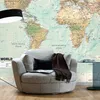 Vlies Fototapete - Beautiful World 250x175 cm Karten Produktbild-Vorschau 2