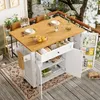 Carrello da portata allungabile Flieks, mobile buffet ad Anteprima dell’immagine prodotto 1