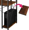 Počítačový stůl Hershey 122x61x120cm - Průmyslové dřevo Náhled obrázku produktu 10