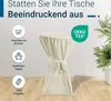 TexDeko Stehtischhussen Premium mit Schleifenband für Produktbild-Vorschau 4