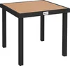 Gartentisch Aluminium 78x78x74 cm, 4 Personen, Holzoptik, Produktbild-Vorschau 12