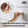 DEKAZIA® 8 ganci adesivi porta asciugamani bagno adesivo Anteprima dell’immagine prodotto 3