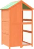 vidaXL Voliéra hnědá 97x81x152 cm borovicový masiv Náhled obrázku produktu 6