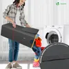 VOUNOT® Wäschekorb mit Deckel & Wäschesäcke 100L Faltbarer Produktbild-Vorschau 4