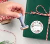 24x hochwertige Etiketten "Merry Christmas" XL hohe Produktbild-Vorschau 4