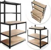 Humberg HR-855, Metallregal mit Schreibtisch, 180 x 100 x Produktbild-Vorschau 4
