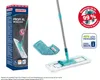 A Leifheit Profi XL micro duo mop and its packaging are displayed. Produktbild-Vorschau