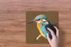 MuchoWow® Mauspad Mousepad Eisvogel - Äste - Bunt 30x30 cm Produktbild-Vorschau 3