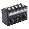 Mini-mixeur stéréo, contrôleur de signal audio passif, hub Voir les images du produit 1