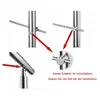AICA Handlauf 220cm Geländer 3 Querstäbe Treppengeländer Produktbild-Vorschau 7