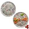 2x Pizzateller Alcazar Ø33cm 2 Personen XL-Teller Produktbild-Vorschau 1