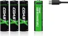 Coast 4x AA USB-C Akkus Lithium-Ionen 1,5V 2400 mAh Produktbild-Vorschau 1