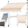 KESSER® Klemmmarkise mit Handkurbel Balkon, Balkonmarkise Produktbild-Vorschau 1