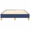 vidaXL Struttura letto Boxspring blu 120x200 cm in tessuto Anteprima dell’immagine prodotto 4
