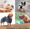 Accappatoio per cani FLUFFINO - Taglia L - beige/blu Anteprima dell’immagine prodotto 6