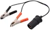 A car cigarette lighter adapter with alligator clips. Náhled obrázku produktu