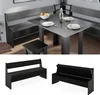 Banc d'angle Vicco Roman Noir 41.5x166.6cm, Model 40233 Voir les images du produit 2