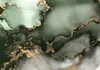 Vlies Fototapete - Green Watercolour - Abstraction Inspired Produktbild-Vorschau 5