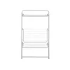 A white drying rack with multiple shelves. Produktbild-Vorschau
