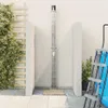 vidaXL Doccia solare da esterno nera 217 cm PVC e alluminio Anteprima dell’immagine prodotto 4