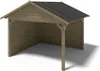 Gartenlaube Gartenpavillon 4.04x4.04m mit Paneelen - Produktbild-Vorschau 1