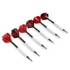 A set of six darts arranged diagonally on a white background. Produktbild-Vorschau