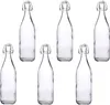 Set aus 6 Glas-Bügelflaschen – 1 Liter pro Flasche – Produktbild-Vorschau 1